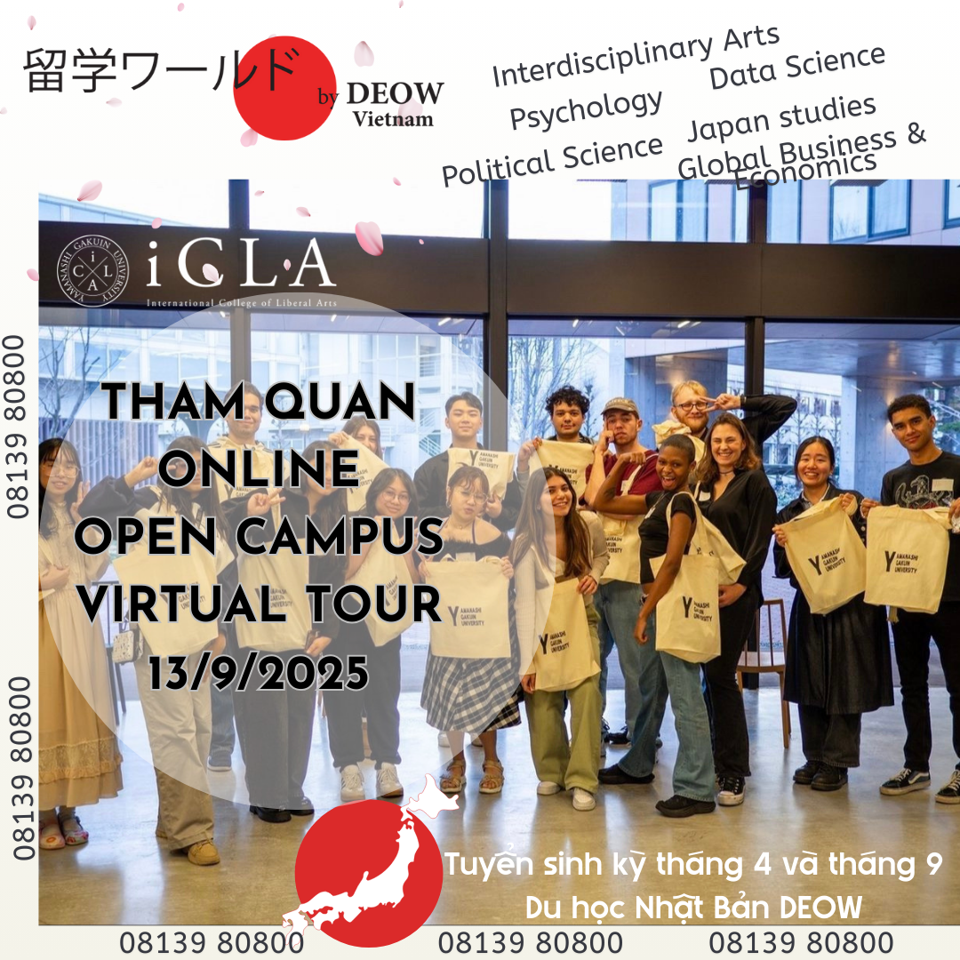 Đại học Nhật Bản giảng dạy bằng tiếng Anh